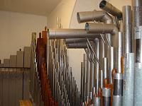  Another view of the same ranks of pipes seen in the previous slide.