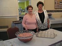  Mary Gally and Margaret Gritman from Church on the Green serving the punch.