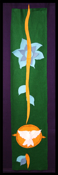 Sanctuary banner 4, representing the fourth great end: the preservation of the truth
